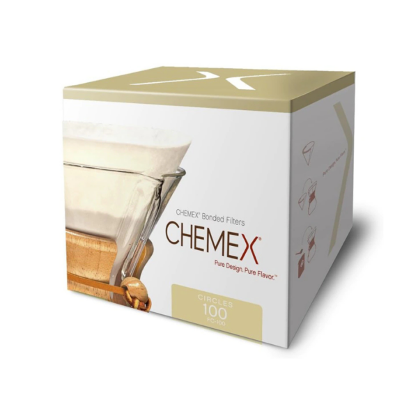 Chemex Pre-Folded Circles 100pack Filters